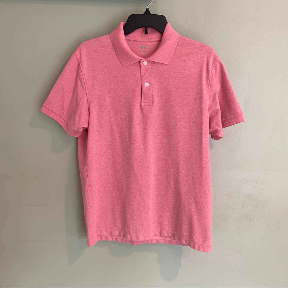 Uniqlo Salmon Pink Polo